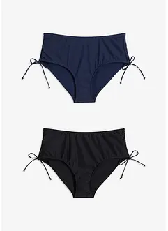 Bikinibyxa med lätt formande effekt (2-pack), bonprix