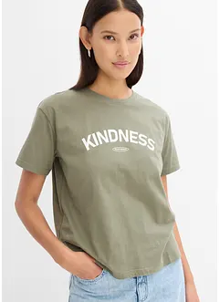 T-shirt i ren ekologisk bomull, bonprix