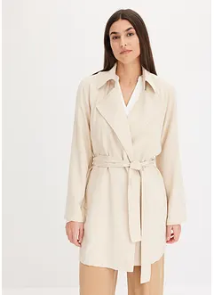 Trenchcoat i kort modell, bonprix