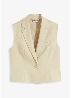 Kavajväst med dekorativ knapp, bonprix
