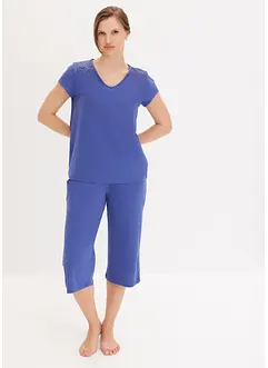 Capripyjamas med culotter, bonprix