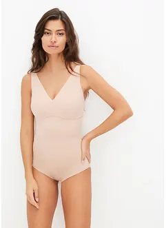 Sömlös body utan bygel med medelhög formande effekt, bonprix