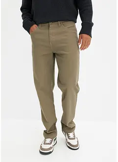 Stretchbyxa, klassisk passform, raka ben, bonprix