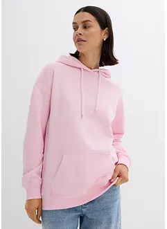 Sweatshirt med huva i oversizemodell, bonprix