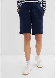 Trikåshorts med bekväm midja och fickor, bonprix