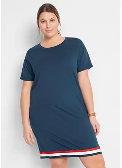 Jerseyklänning i mjuk viskosmix, bonprix