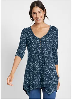 Jerseytopp av viskosmix, bonprix