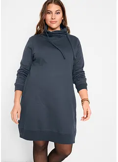 Jerseyklänning i ren bomull, bonprix