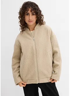 Jacka av teddyfleece, bonprix
