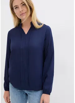 Blus av mjuk viskos, bonprix