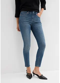 Skinny jeans med hög midja och stretch, bonprix