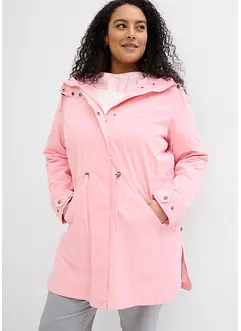 Lång parkas med huva, bonprix