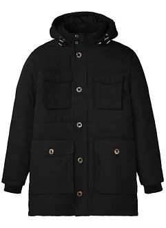Parkas med avtagbar huva, bonprix