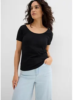 T-shirt med djupt ringad rygg, bonprix