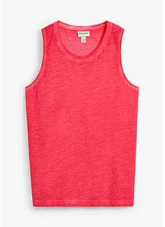 Linne med tvättad look, bonprix