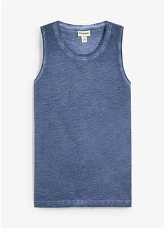 Linne med tvättad look, bonprix