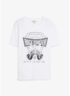 T-shirt med coolt tryck, bonprix