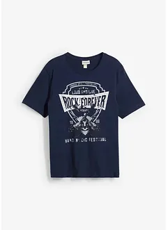T-shirt med coolt tryck, bonprix