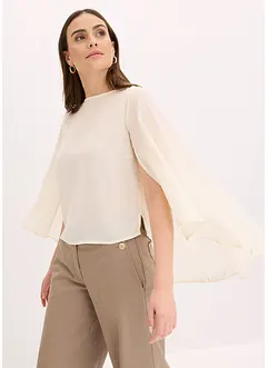 Tunika med cape, bonprix