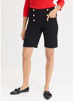 Bermudashorts med dekorativa knappar, bonprix