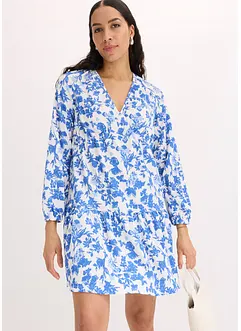 Mönstrad jerseyklänning, bonprix