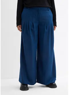 Byxa med hög midja och gubbveck, bonprix
