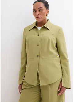 Skjortjacka med insvängd midja, bonprix
