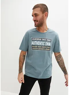 T-shirt i ren bomull, Loose Fit, bonprix