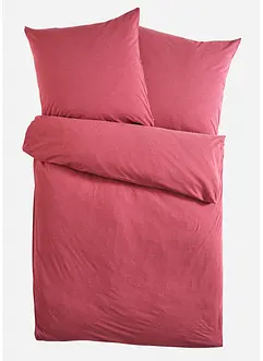 Melerat påslakanset i jersey, bonprix