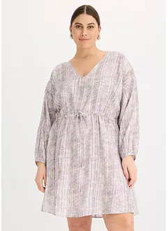 Kort klänning i bohemisk stil, bonprix