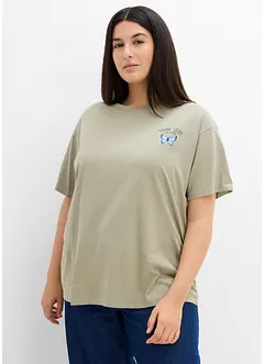 T-shirt av ren ekologisk bomull, bonprix
