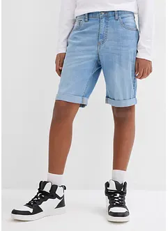 Stretchiga jeansbermudas för barn, bonprix