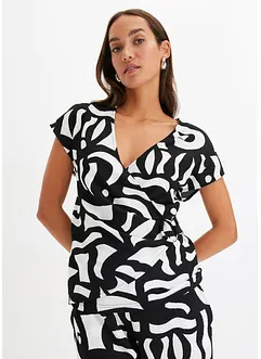 Mönstrad topp, bonprix