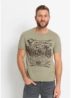 T-shirt med tryck, bonprix