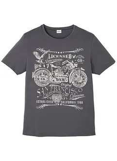 T-shirt med tryck, bonprix