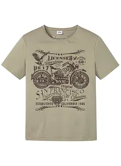 T-shirt med tryck, bonprix