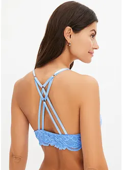 Formpressad BH med framknäppning och spets, bonprix