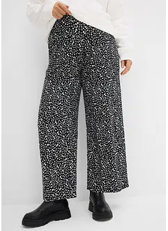 Mammabyxa i culottemodell av viskos, Wide Fit, bonprix