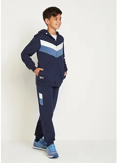 Träningsoverall i ekologisk bomull (2 delar), bonprix