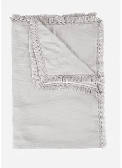 Modernt överkast med fransar, bonprix