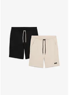 Trikåbermudas (2-pack), bonprix