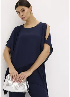 Lång blus i lager på lager-stil, bonprix