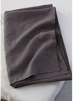 Lättmatchat överkast i finaste linne, bonprix