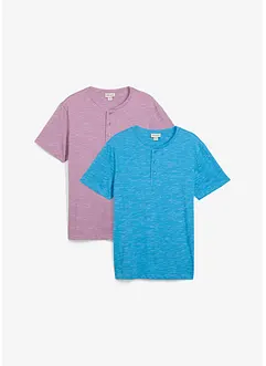 Kortärmad farfarströja (2-pack), bonprix