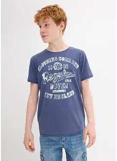 T-shirt för barn (2-pack) i ekologisk bomull, bonprix