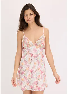 Negligé i satin, bonprix