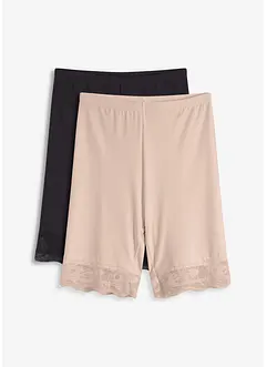 Cykelbyxa av svalkande polyamid (2-pack), bonprix