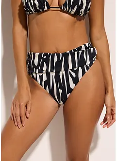 Bikinibyxa med hög midja och höga benöpppningar, bonprix