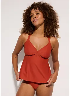 Tankini (2 delar) i material med struktur, bonprix