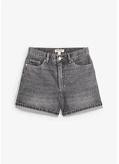 Jeansshorts High Waist, Low Stretch, bonprix